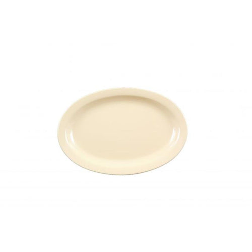 Thunder Group Melamine Western9 1/2" X 6 3/4" NARROW RIM PLATTER, TAN,1 doz