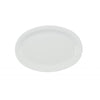 Thunder Group Melamine Western 11 1/2" X 8" NARROW RIM PLATTER, WHITE,1 doz