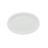 Thunder Group Melamine Western 11 1/2" X 8" NARROW RIM PLATTER, WHITE,1 doz