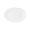 Thunder Group Melamine Western 13" X 8 1/2" NARROW RIM PLATTER, WHITE,1 doz