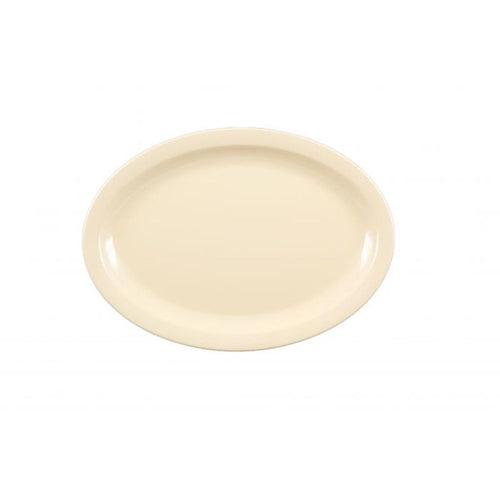 Thunder Group Melamine Western13 1/4" X 9 5/8" NARROW RIM PLATTER, TAN,1 doz