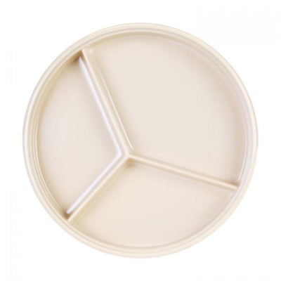 Thunder Group Melamine Western8 1/4" DEEP DIVIDED SERVER, TAN (LID SOLD SEPARATELY),1 doz