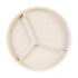 Thunder Group Melamine Western8 1/4" DEEP DIVIDED SERVER, TAN (LID SOLD SEPARATELY),1 doz