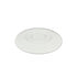 Thunder Group Melamine Western 8 1/4" TORTILLA/DEEP DIVIDED SERVER (S) LID ONLY, WHITE,1 doz