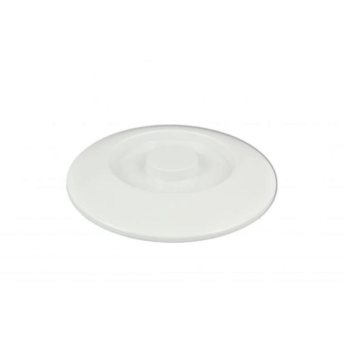 Thunder Group Melamine Western 8 1/4" TORTILLA/DEEP DIVIDED SERVER (S) LID ONLY, WHITE,1 doz