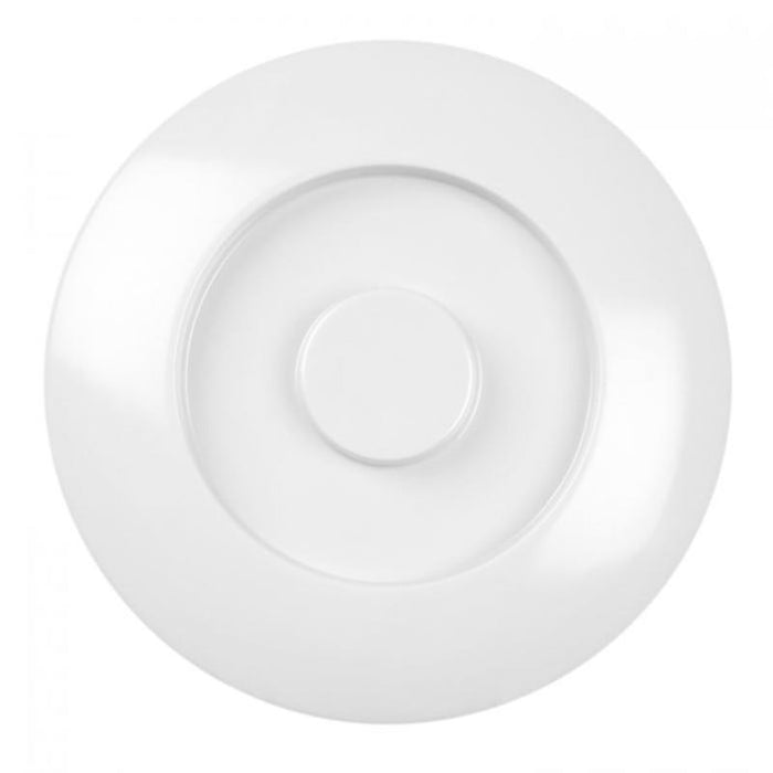 Thunder Group Melamine Western 8 1/4" TORTILLA/DEEP DIVIDED SERVER (S) LID ONLY, WHITE,1 doz