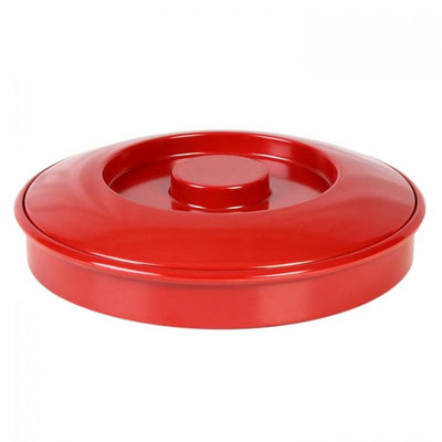Thunder Group Melamine Western8 1/4" TORTILLA SERVER W/ LID, RED,1 doz