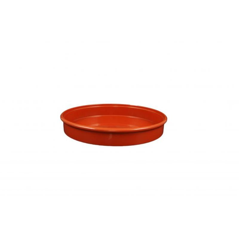 Thunder Group Melamine Western8 1/4" TORTILLA SERVER W/ LID, RED,1 doz