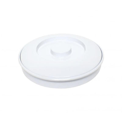 Thunder Group Melamine Western 8 1/4" TORTILLA SERVER W/ LID, WHITE,2 doz