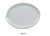 Yanco MD-214 Milando Oval Plate, Shape: Oval, Color: White, Material: Melamine, Pack of 12