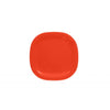 Thunder Group Melamine Western 8 1/4" X 8 1/4" ROUND SQUARE PLATE, PASSION RED, Pack of 12
