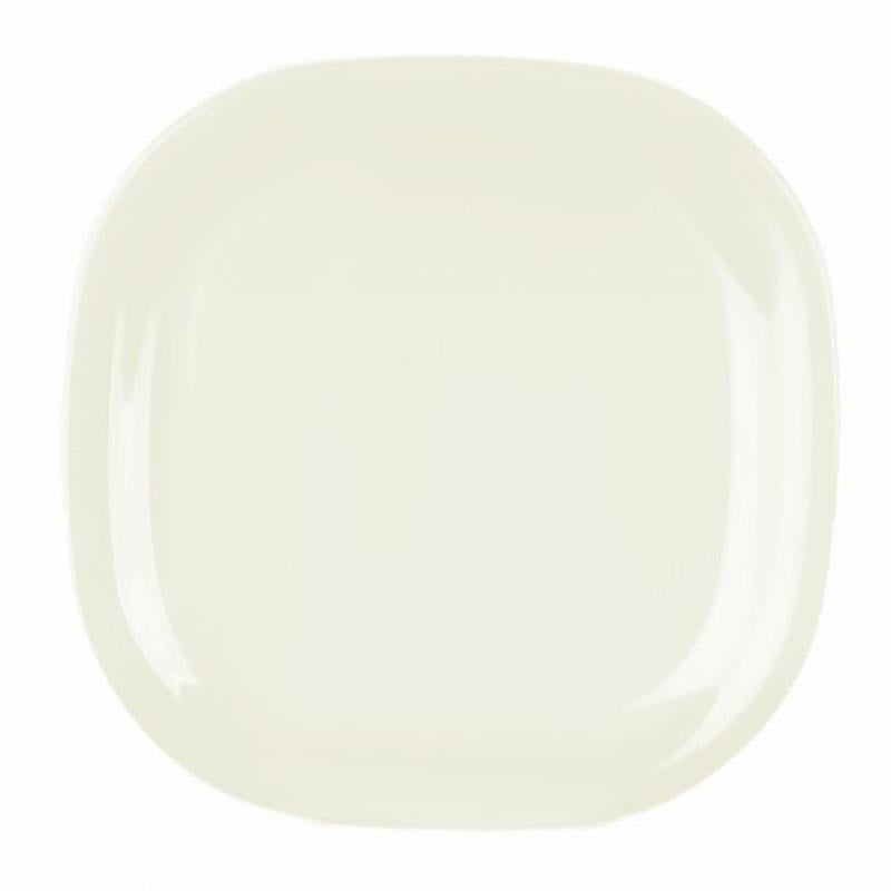 Thunder Group Melamine Western8 1/4" X 8 1/4" ROUND SQUARE PLATE, PASSION PEARL, Pack of 12