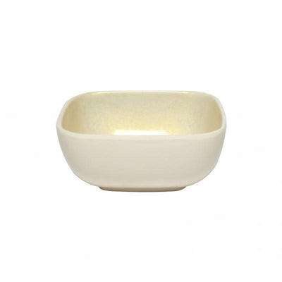 Thunder Group Melamine Western5 OZ, 3 1/2" X 3 1/2" ROUND SQUARE BOWL, 1 1/2" DEEP, PASSION PEARL, Pack of 12