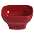 Thunder Group Melamine Western 14 OZ, 4 3/4 X 4 3/4" ROUND SQUARE BOWL, 2 1/2" DEEP, PASSION RED, Pack of 12