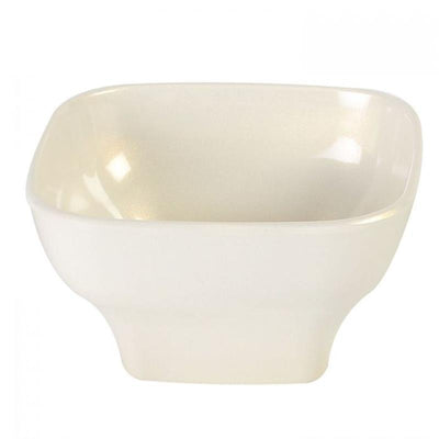 Thunder Group Melamine Western14 OZ, 4 3/4 X 4 3/4" ROUND SQUARE BOWL, 2 1/2" DEEP, PASSION PEARL, Pack of 12