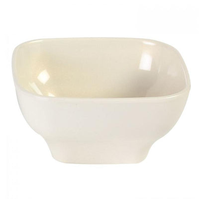 Thunder Group Melamine Western20 OZ, 5 1/2" X 5 1/2" ROUND SQUARE BOWL, 2 3/4" DEEP, PASSION PEARL, Pack of 12