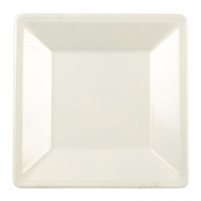 Thunder Group Melamine Western4" x 4" SQUARE PLATE, PASSION PEARL, Pack of 12