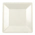 Thunder Group Melamine Western4" x 4" SQUARE PLATE, PASSION PEARL, Pack of 12