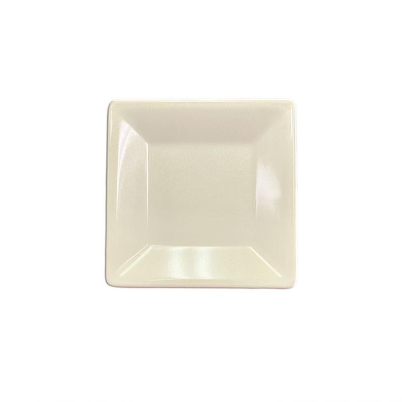 Thunder Group Melamine Western4" x 4" SQUARE PLATE, PASSION PEARL, Pack of 12