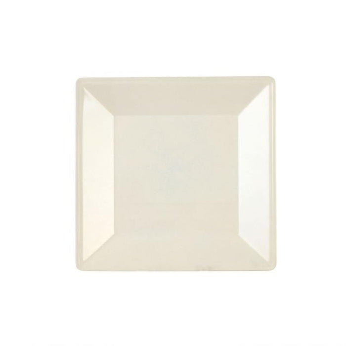 Thunder Group Melamine Western8 1/4" X 8 1/4" SQUARE PLATE, 7/8" DEEP, PASSION PEARL, Pack of 12