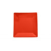 Thunder Group Melamine Western 13 3/4" X 13 3/4" SQUARE PLATE, 1 1/8" DEEP, PASSION RED, Pack of 6