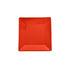 Thunder Group Melamine Western 13 3/4" X 13 3/4" SQUARE PLATE, 1 1/8" DEEP, PASSION RED, Pack of 6