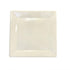 Thunder Group Melamine Western13 3/4" X 13 3/4" SQUARE PLATE, 1 1/8" DEEP, PASSION PEARL, Pack of 6