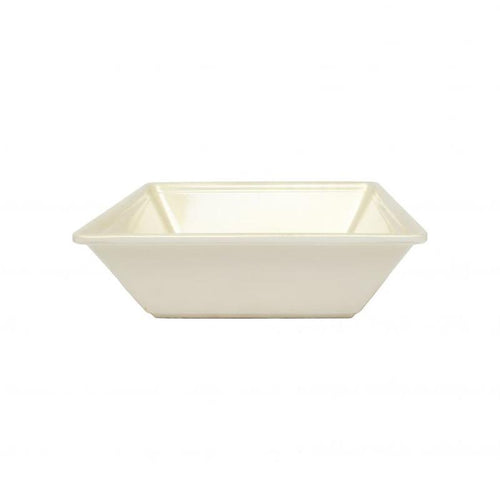 Thunder Group Melamine Western80 OZ, 10" X 10" SQUARE BOWL, 2 1/2" DEEP, PASSION PEARL, Pack of 12