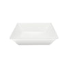 Thunder Group Melamine Western 80 OZ, 10" X 10" SQUARE BOWL, 2 1/2" DEEP, PASSION WHITE, Pack of 12