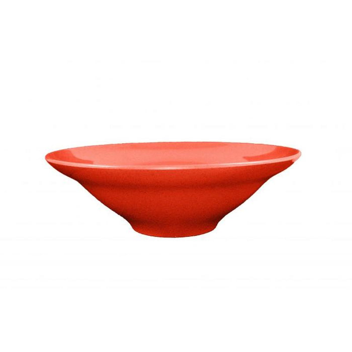 Thunder Group Melamine Western 70 OZ, 13" SALAD BOWL, 4 1/8" DEEP, PASSION RED, Pack of 4