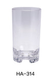 Yanco HA-314 Hawaii 3" BEVERAGE 14 OZ, , Color: Clear, Material: Plastic, Pack of 24