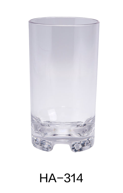 Yanco HA-314 Hawaii 3" BEVERAGE 14 OZ, , Color: Clear, Material: Plastic, Pack of 24