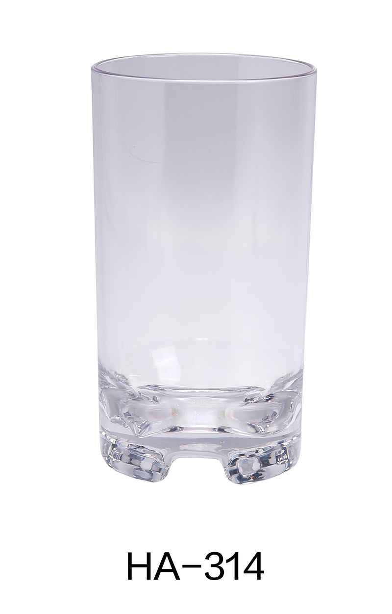 Yanco HA-314 Hawaii 3" BEVERAGE 14 OZ, , Color: Clear, Material: Plastic, Pack of 24