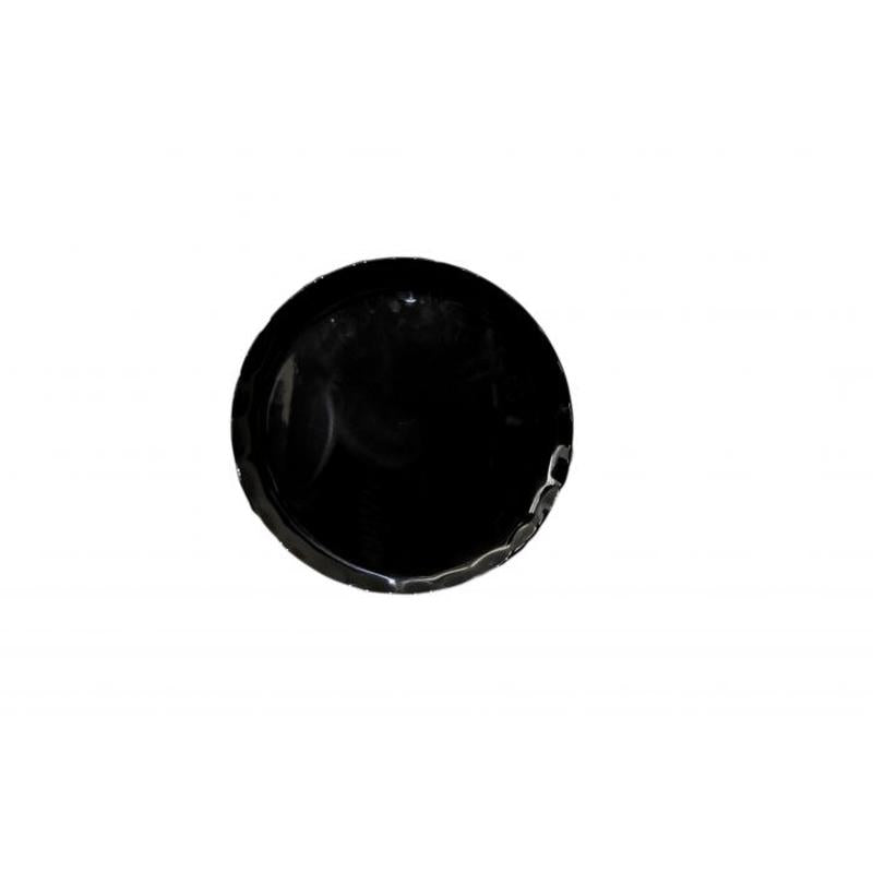 Thunder Group Melamine Western 16" PLATE, BLACK, BLACK PEARL, Pack of 2