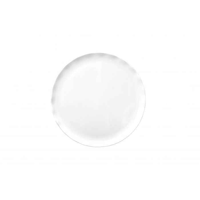 Thunder Group Melamine Western 16" PLATE, WHITE, BLACK PEARL, Pack of 2