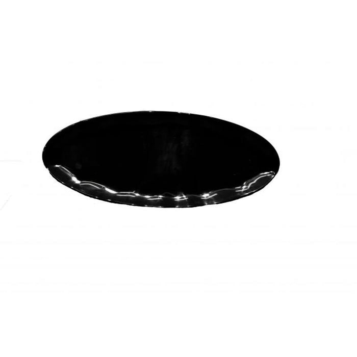 Thunder Group Melamine Western 24" X 10" PLATTER, BLACK, BLACK PEARL, Pack of 2