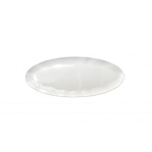 Thunder Group Melamine Western 30" X 12" PLATTER, WHITE, BLACK PEARL, Pack of 2