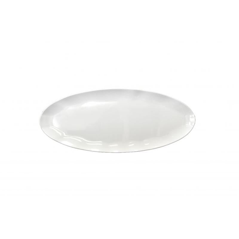Thunder Group Melamine Western 30" X 12" PLATTER, WHITE, BLACK PEARL, Pack of 2