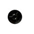 Thunder Group Melamine Western 14 1/2" X 14 1/2", 3 SECTION APPETIZER PLATTER, TWO TONE , BLACK PEARL, Pack of 2
