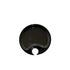 Thunder Group Melamine Western 10 1/2" PARTY PLATE, BLACK, BLACK PEARL, Pack of 6