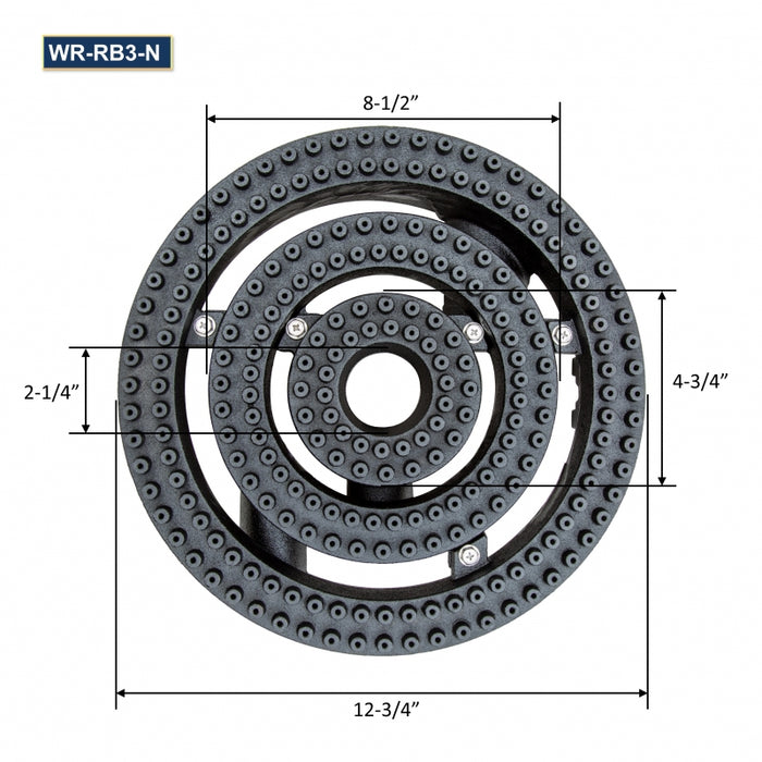 GSW Rings Burner with Air Shutter