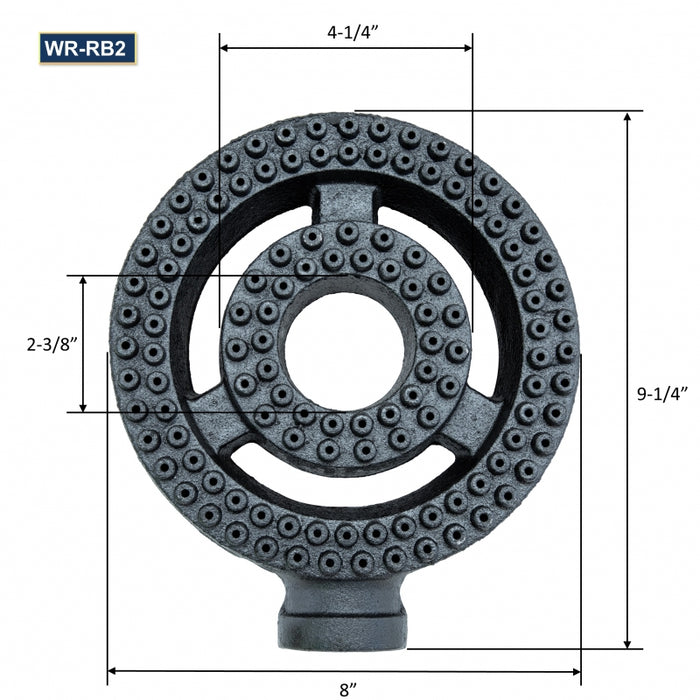 GSW Rings Burner with Air Shutter