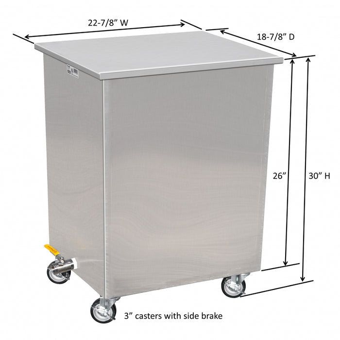 GSW Stainless Steel Hood Filter Tank