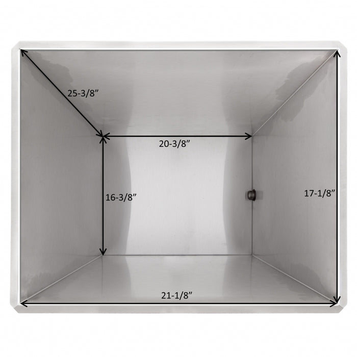 GSW Stainless Steel Hood Filter Tank