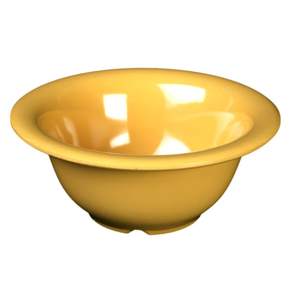 Yanco MS-5510YL Mile Stone Soup Bowl, Shape: Round, Color: Yellow, Material: Melamine, Pack of 48