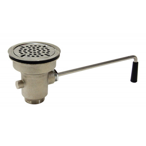 GSW Twist Handle Waste Valve with Strainer