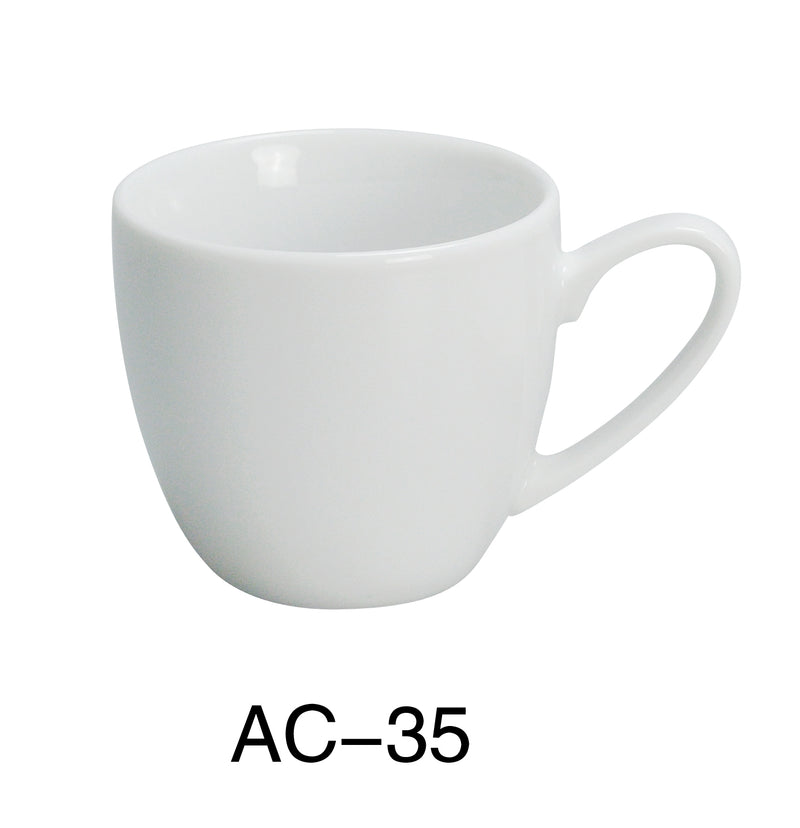 Yanco AC-35 ABCO 2 1/2" Espresso Cup, 3.5 Oz, Pack of 36