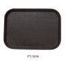 Yanco FT-1014 Serving Trays 14" X 10" SERVING TRAY FIBER GLASS BROWN , Shape: Rectangular, Color: Brown, Material: Plastic, Pack of 24