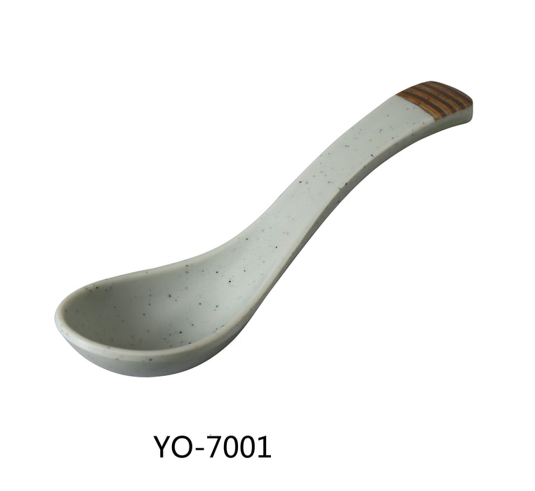 Yanco YO-7001 Yoto 6" SPOON, , Color: Green, Material: Melamine, Pack of 72 (6 Dz)