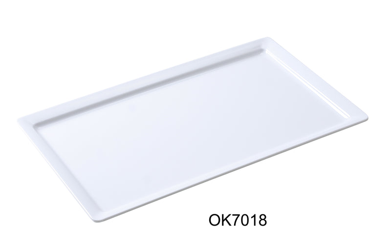 Yanco OK-7018 Osaka-2 Display Plate, Melamine, Pack of 6